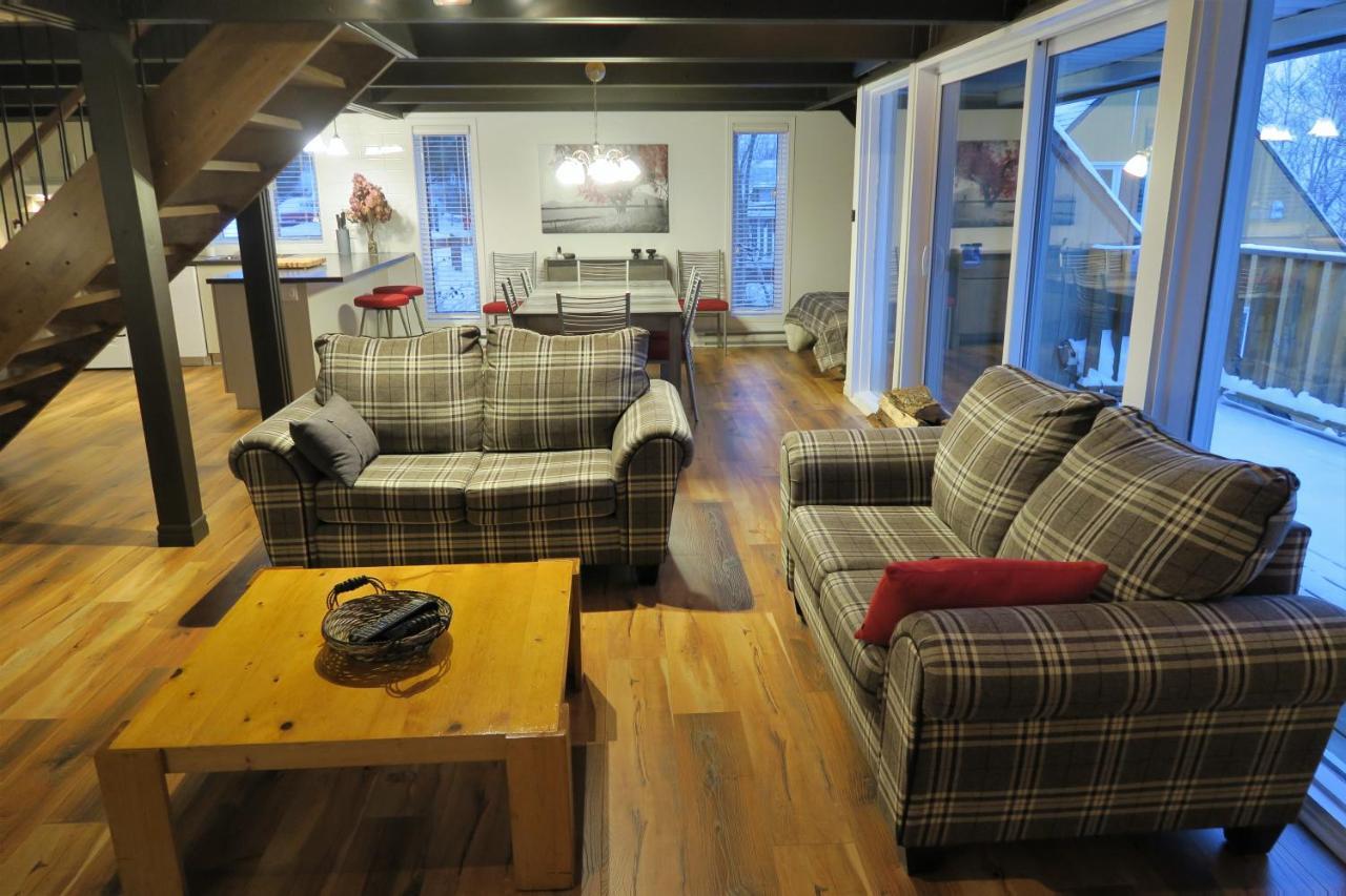Chalet Familial Du Plateau Beaupre Bagian luar foto