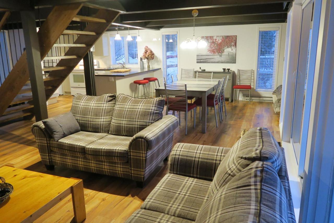 Chalet Familial Du Plateau Beaupre Bagian luar foto