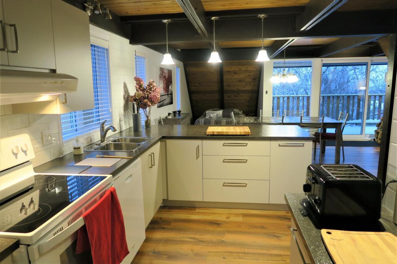 Chalet Familial Du Plateau Beaupre Bagian luar foto